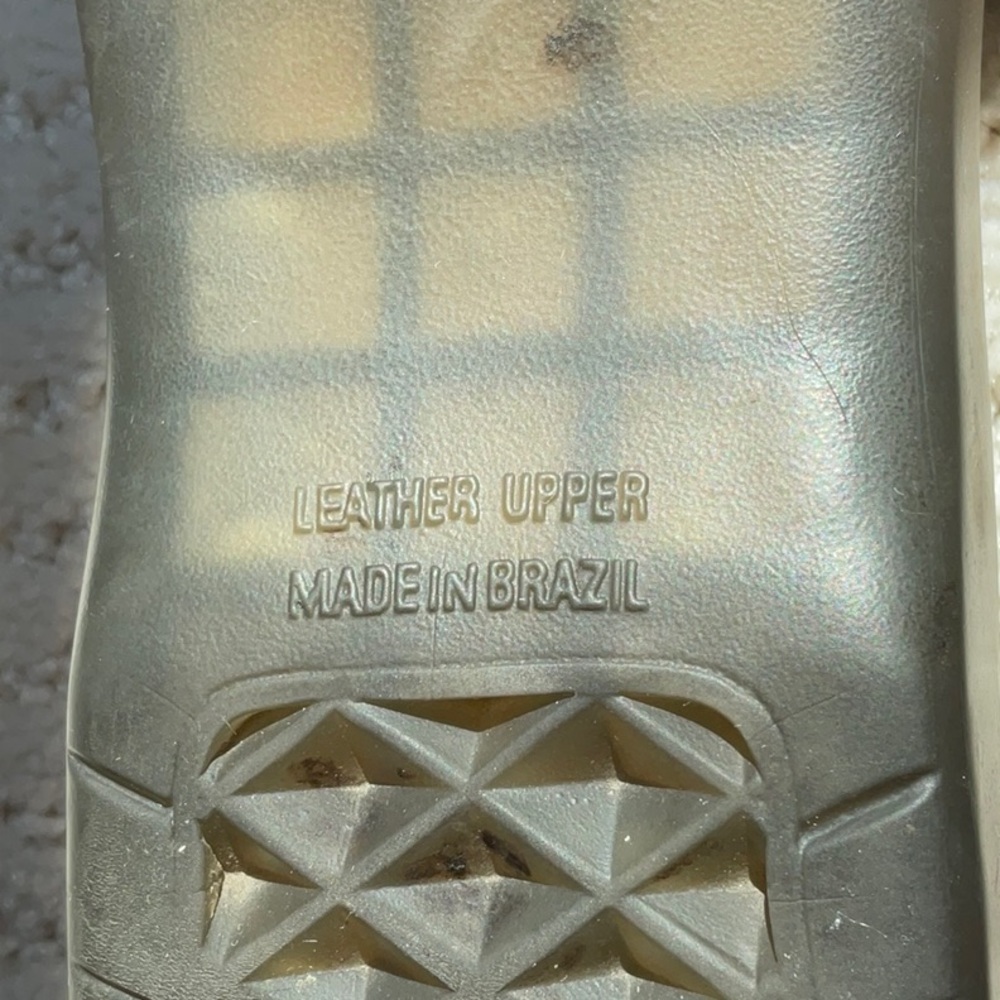 Aerosoles Red Leather Slide Sandals - 8 -  Final Price - Picture 8 of 9